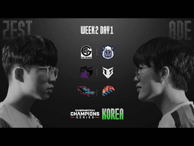 Overwatch Champions Series KOREA (OWCS KOREA) Week 2 Day 1