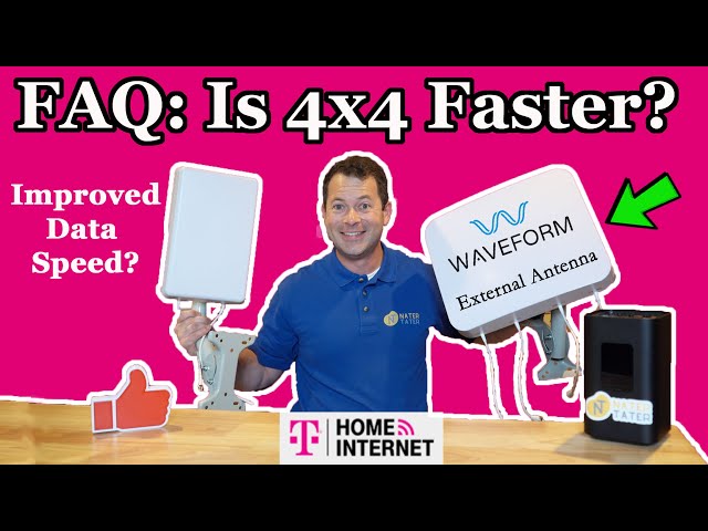 ✅ How Much Faster Is 4x4 vs 2x2 MIMO External Antenna On T-Mobile 5G Home Internet? - FAQ #2