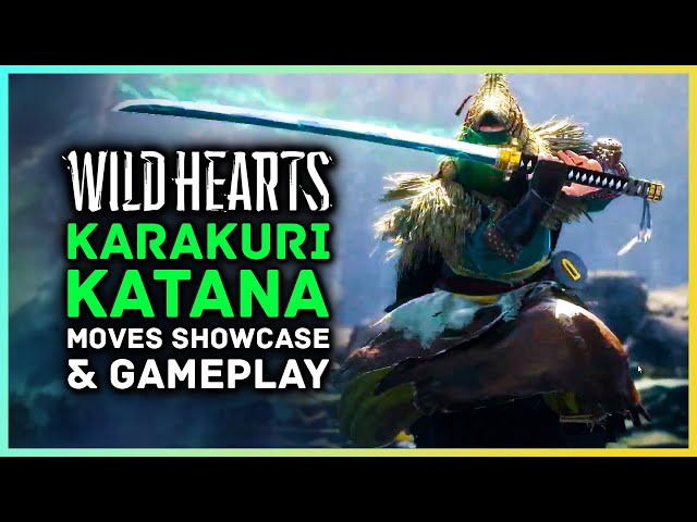 Wild Hearts - Karakuri Katana Weapon Preview & Moves Showcase Gameplay