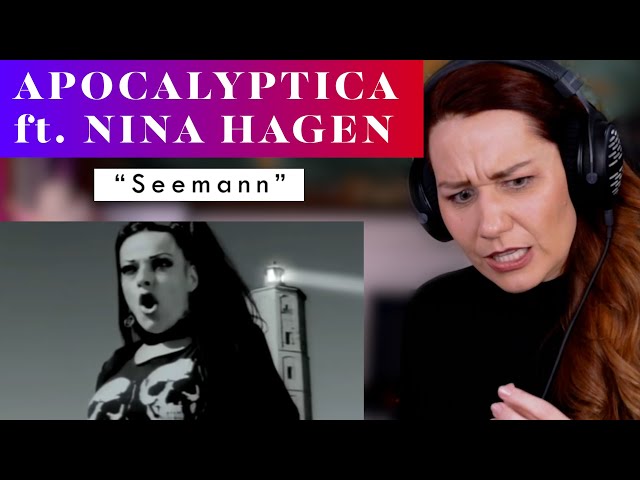 Rammstein Cover ft. Nina Hagen?! Vocal ANALYSIS of Apocalyptica for the first time!!!