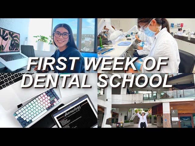My First Week of Dental School! 🦷