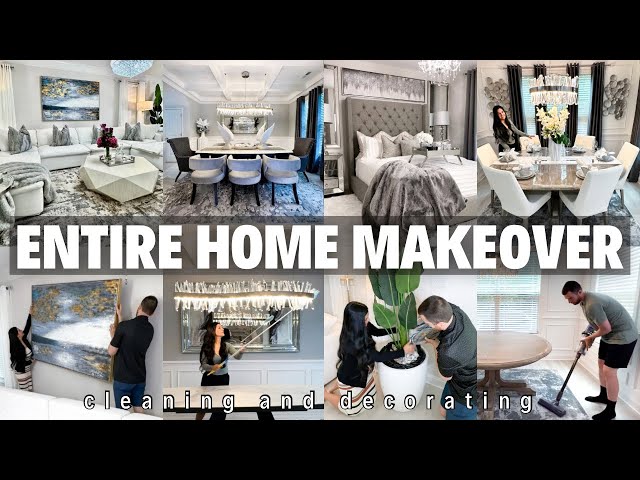 ENTIRE HOME MAKEOVER 2024! | Satisfying Cleaning Decorating Ideas Compilation