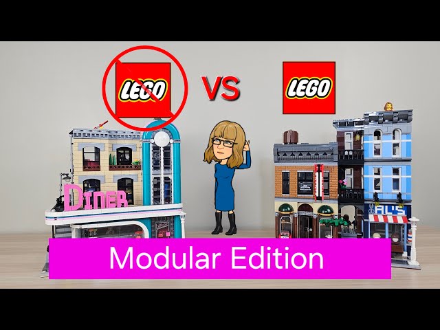 Can You Spot the LEGO Replicas? Modular Edition