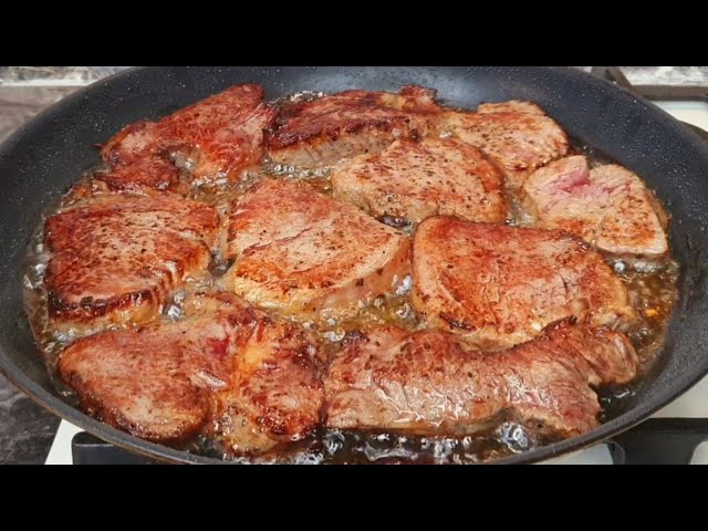 THAT'S HOW TO COOK MEAT! Your guests will be amazed! Tender BEEF that really melts in your mouth!