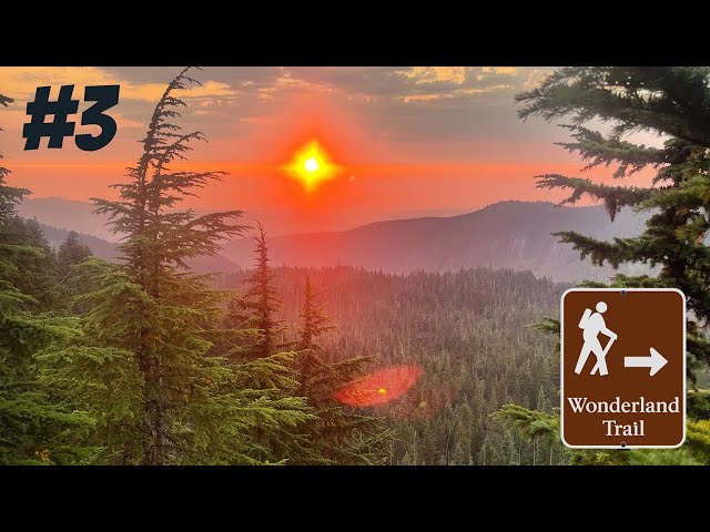 BACKPACKING THE WONDERLAND TRAIL | MOUNT RAINIER 2021 | Mowich Lake to Golden Lakes - Day 3