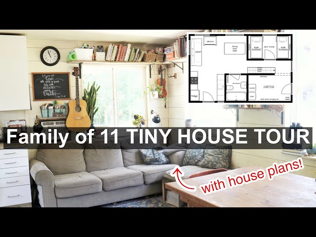 How We Fit Our Large Family Into A Tiny House