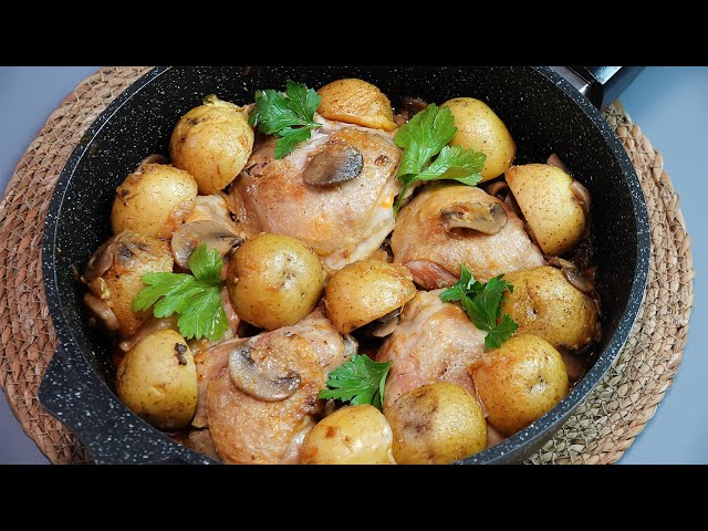 ❗️ Oh god, how delicious! Chicken and potatoes recipe! What could be easier?