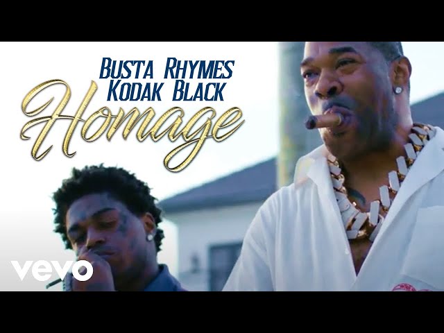 Busta Rhymes - HOMAGE (Sped Up - Official Audio) ft. Kodak Black
