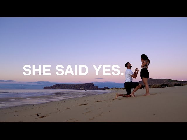 SHE SAID YES.