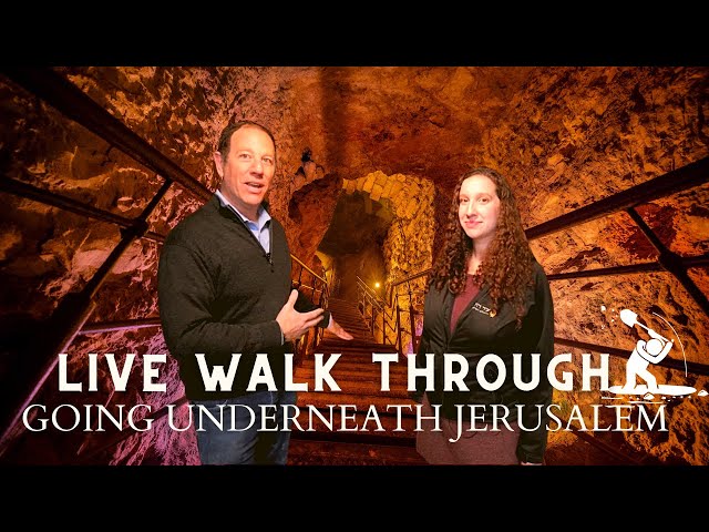 A Journey Underneath Jerusalem from the City of David Down to the Gihon Spring