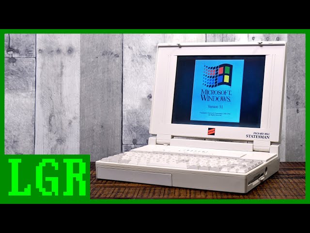 $2,400 Laptop From 1994: Packard Bell Statesman