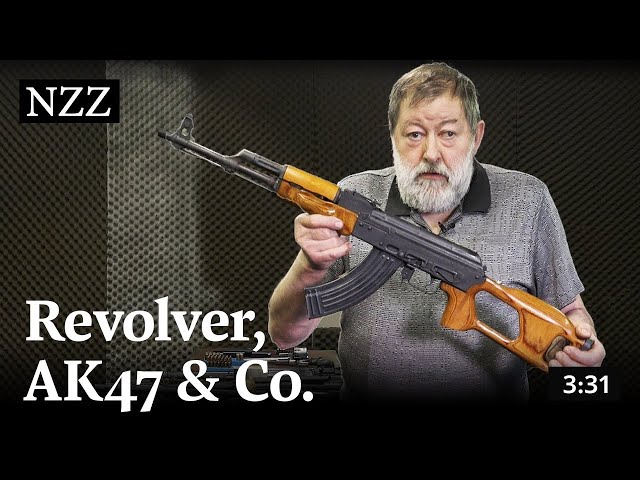 Revolver, AK47 & Co. - Diese Waffen unterscheidet die Schweiz heute