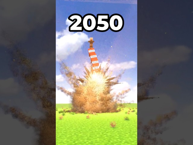 Minecraft 2024 vs 2050 🤯