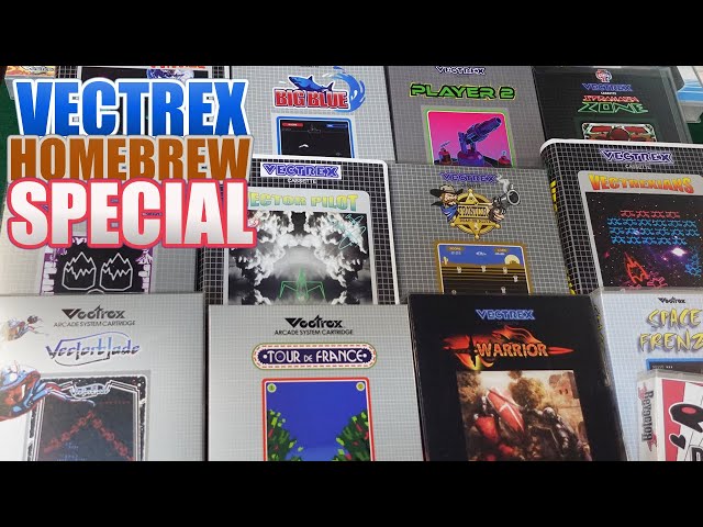 Vectrex Homebrew Games Special