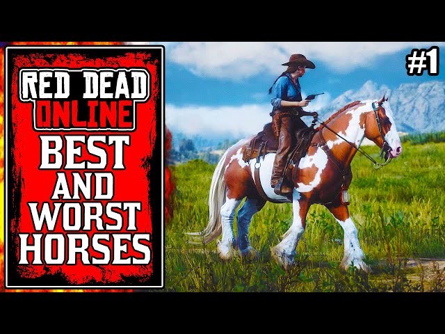RANKING Every Role Horse From WORST to BEST in Red Dead Online (RDR2 Best Horses)