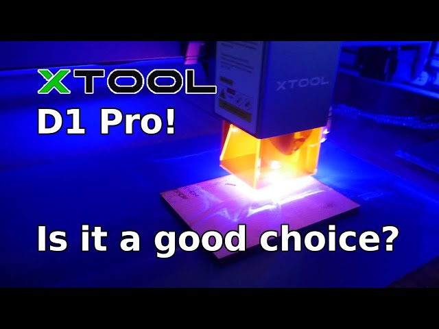 xTool D1 Pro Review and first project
