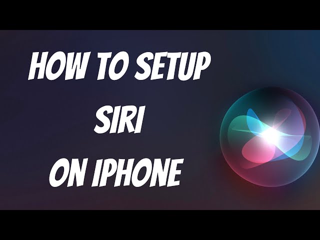 How To Setup Siri On iPhone (2021)