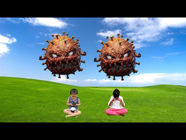Corona virus attack funny vfx magic video | Kinemaster editing vfx short film | Monster vfx