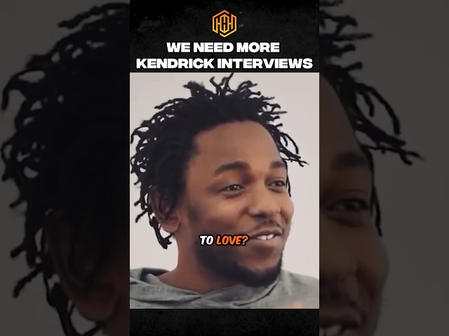 Kendrick Lamar speaks on Love