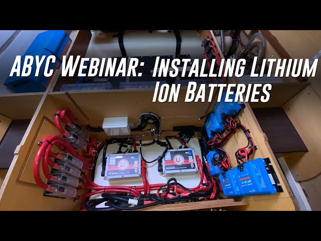 Installing Lithium Ion Systems