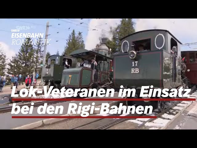 Neue Folge: Die Oldtimer der Schweizer Rigi Bahnen Lok 7 und andere Raritäten | Eisenbahn-Romantik