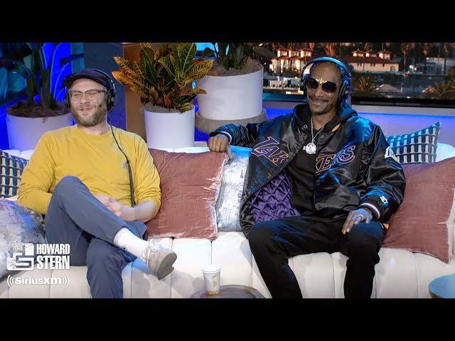 Snoop Dogg and Seth Rogen Enjoy Smoking Weed With Each Other