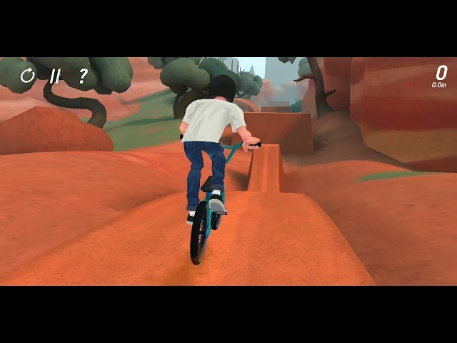 Trail Boss BMX (by Noodlecake Studios Inc) - sports game for android and iOS - gameplay.