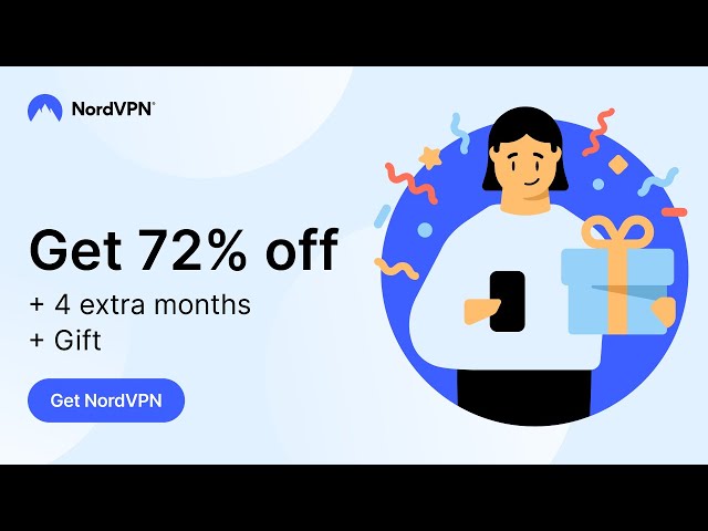 Special NordVPN birthday deal: 72% off + 4 months + a gift 🎁