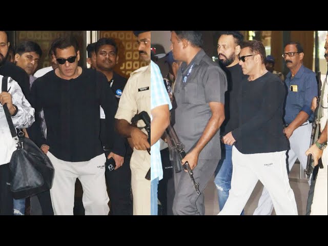 Salman Khan BACK To Mumbai After Firing in His House #salmankhan
