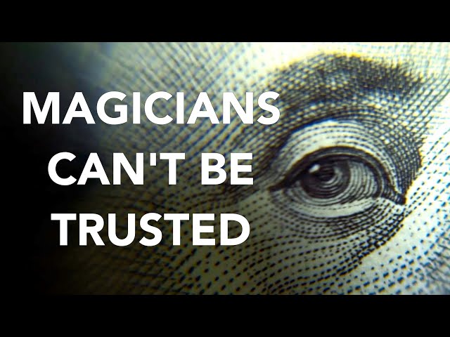 Why Magicians Can't Be Trusted | David Blaine