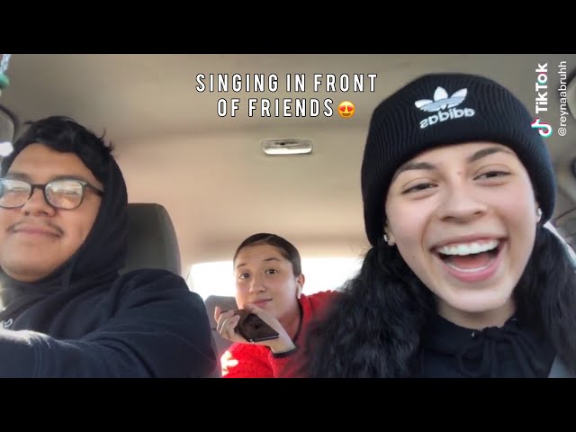 Singing In Front Of My Friends And Their Reaction Is Priceless Compilation😍🥰