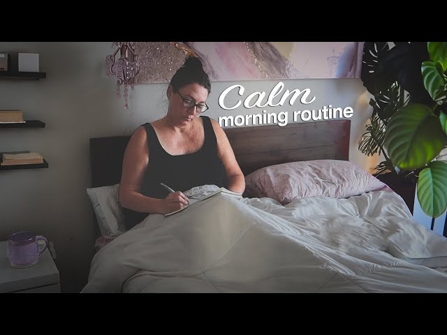 *realistic* Morning Routine when you need to give yourself a break  🌺