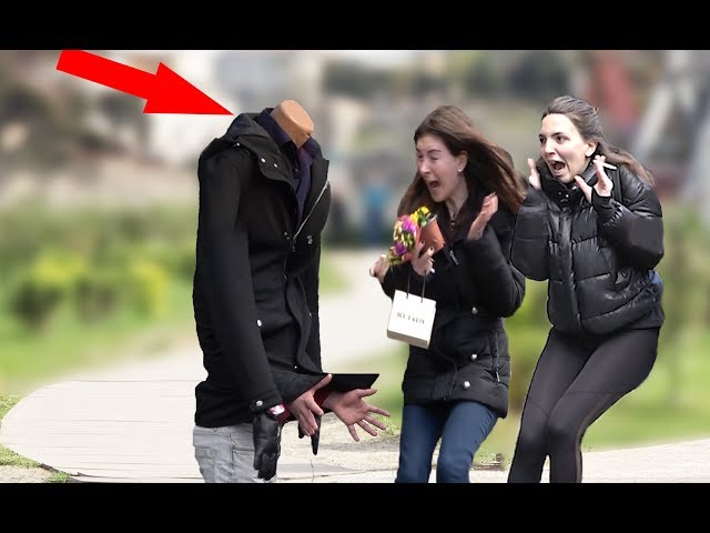 Headless Mannequin Scare Prank (Screaming Out Loud)