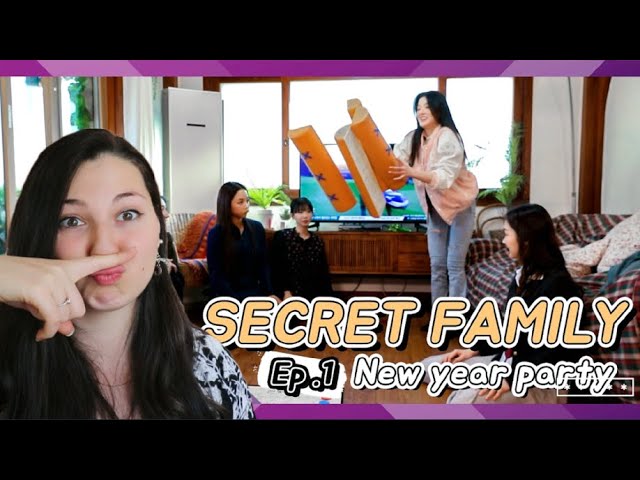 SECRET FAMILY Ep 1 - New Year Party / SkyChild REACTION