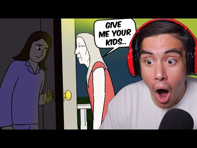 Reacting To Scary Animations Of Why You Should NEVER Talk To Strangers..