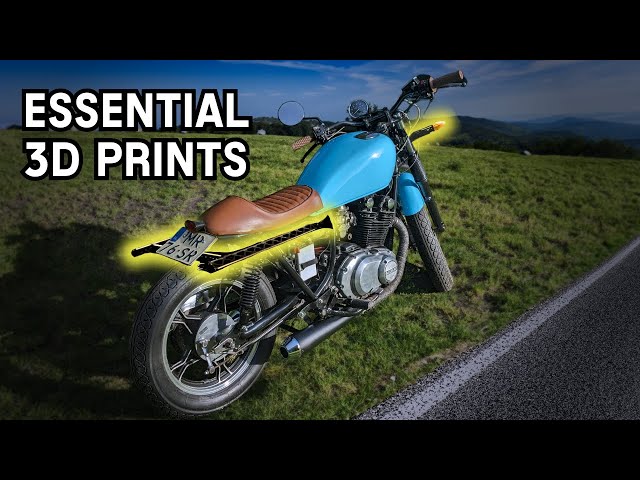 I customized my motorbike with 3D PRINTS. Why?