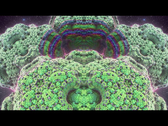 [4K] Psychedelic Fractal Therapy - Geometric Healing with Bilateral Symmetry