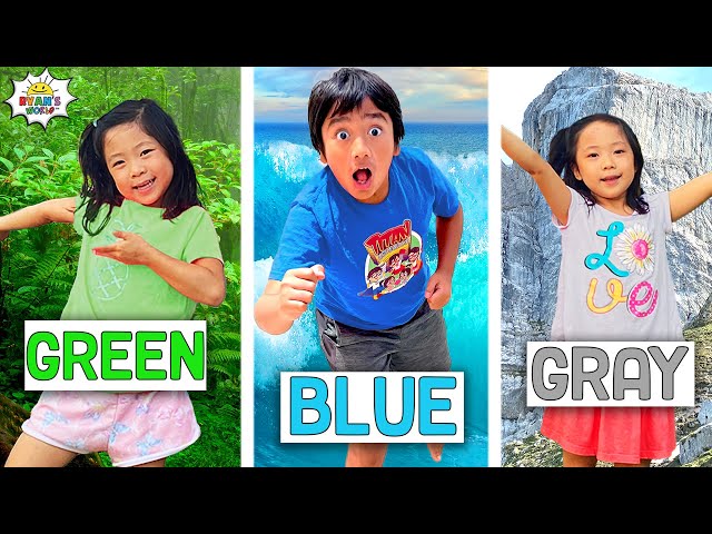 Hide and Seek In Your Color and more 1 hr kids video!