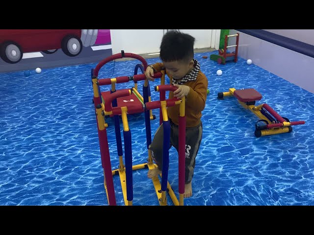 indoor playground for kids at play area with toys