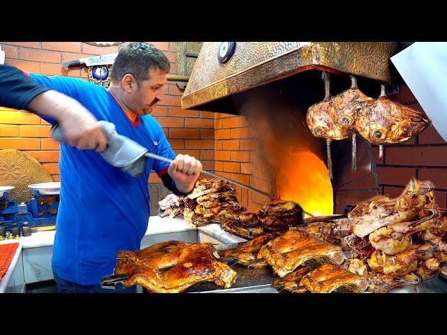 STREET FOOD IN TURKEY  🇹🇷 - MAKING THE JUICIEST LAMB KEBAB + STREET FOOD TOUR IN DENIZLI, TURKEY
