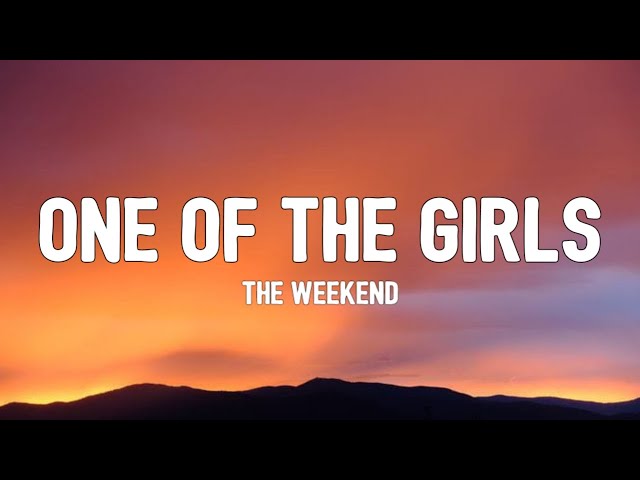 The Weekend - One Of The Girl (TikTok, Sped Up) [Lyrics] "Lock me up and throw away the key"