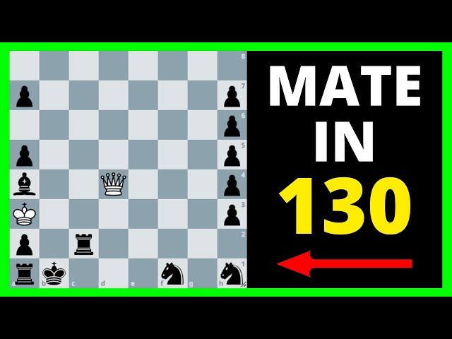 The Longest Forced Checkmate I've Ever Seen!