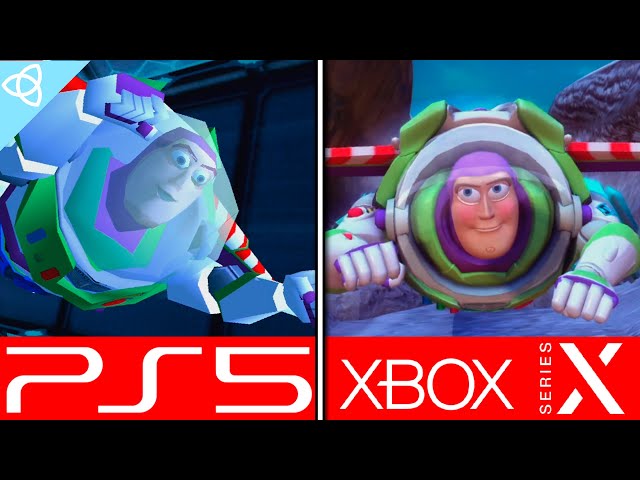 Toy Story 3: The Video Game - PS5 vs. Xbox Series X | Side by Side