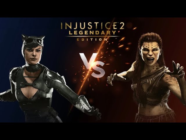 Catwoman .V. Cheetah: Injustice 2