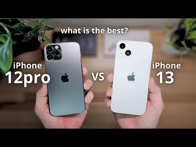 iPhone 12 pro vs iPhone 13 in 2024 - Which one to Choose?