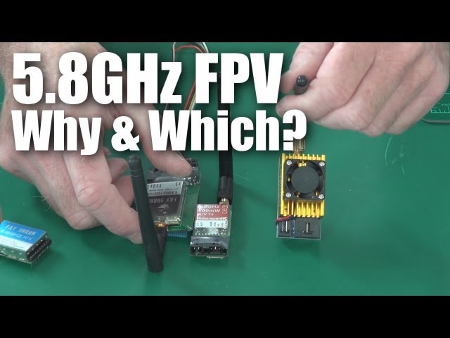5.8GHz for FPV RC planes