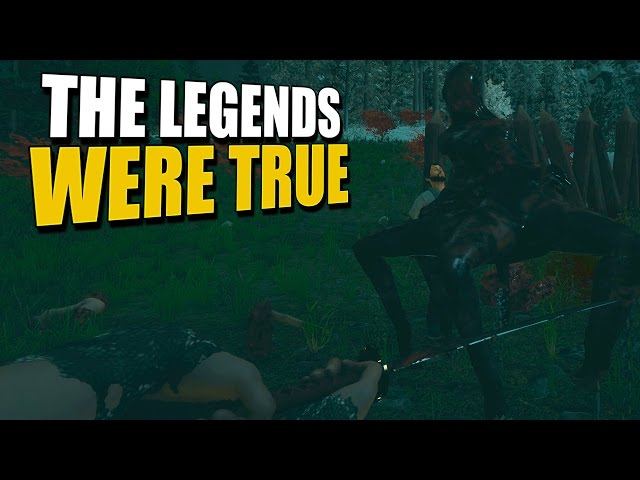 THE LEGENDS WERE TRUE (The Forest Hard Mode Survival) #8