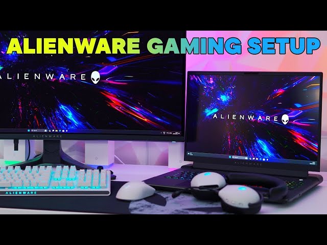 All Alienware Gaming Setup Featuring M18 R2