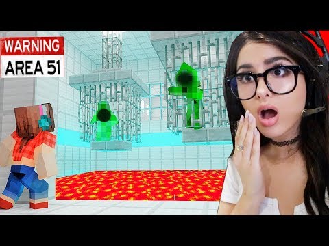 I Went To Area 51 In MINECRAFT