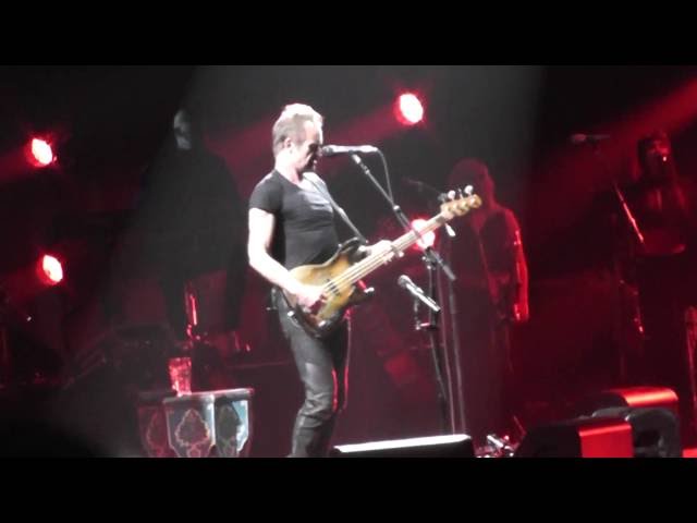 Sting "Every Little Thing She Does is Magic" in Edmonton July 24, 2016 Rock Paper Scissors Tour